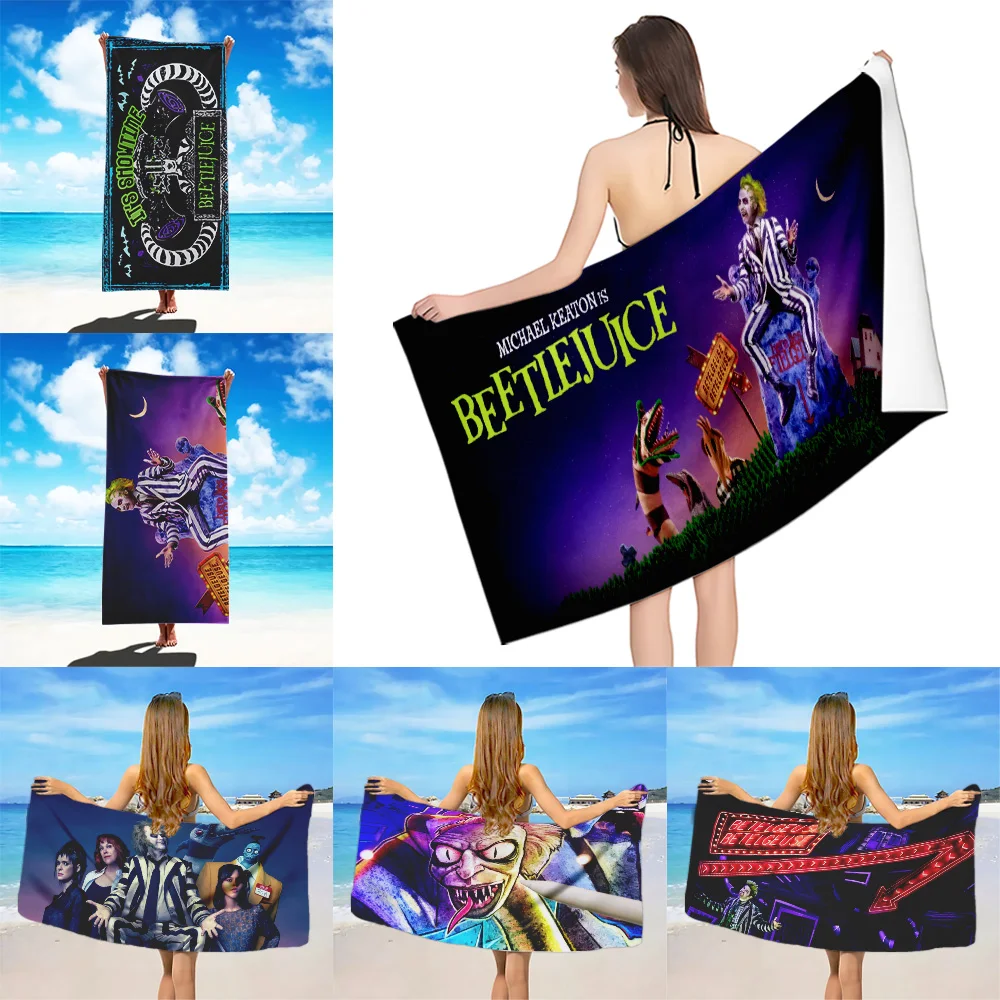 Beach Towel Tim Buttons beetlejuices Microfiber Sand Free Quick Dry Soft Sandproof Pool Towels Gift for Women Travel Gym Shower
Beach Towel Tim Buttons beetlejuices Microfiber Sand Free Quick Dry Soft Sandproof Pool Towels Gift for Women Travel Gym Shower