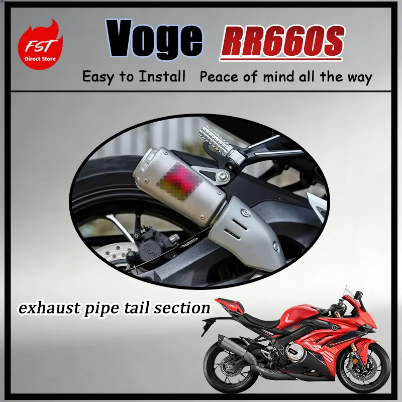 FOR Voge RR660S Precision Fit CNC Carbon Fiber Stainless Steel Slip-On Exhaust Muffler Motorcycle Performance Accessory
FOR Voge RR660S Precision Fit CNC Carbon Fiber Stainless Steel Slip-On Exhaust Muffler Motorcycle Performance Accessory