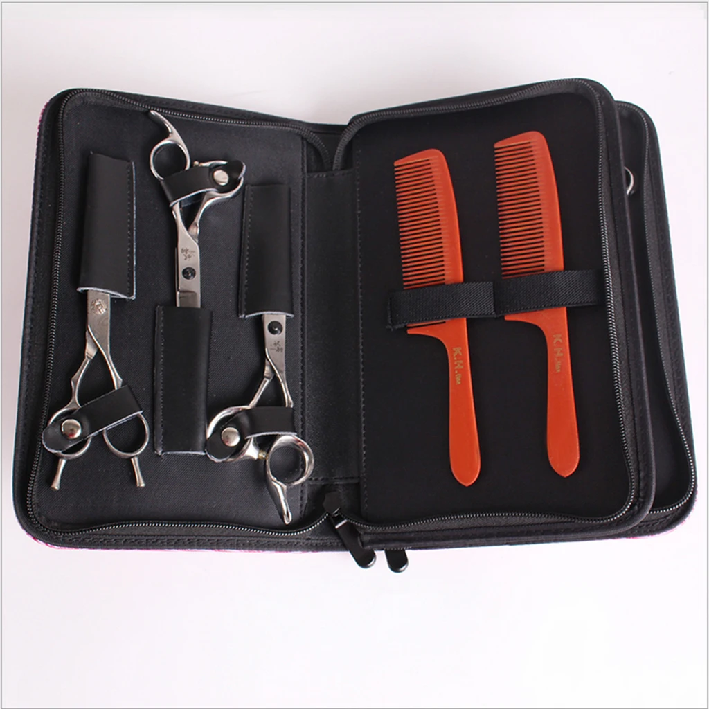 Artificial Leather Scissors Pouch Holster Double Zipper Shears Case for Hairdresser Professional Hairdressing Equipment
Artificial Leather Scissors Pouch Holster Double Zipper Shears Case for Hairdresser Professional Hairdressing Equipment