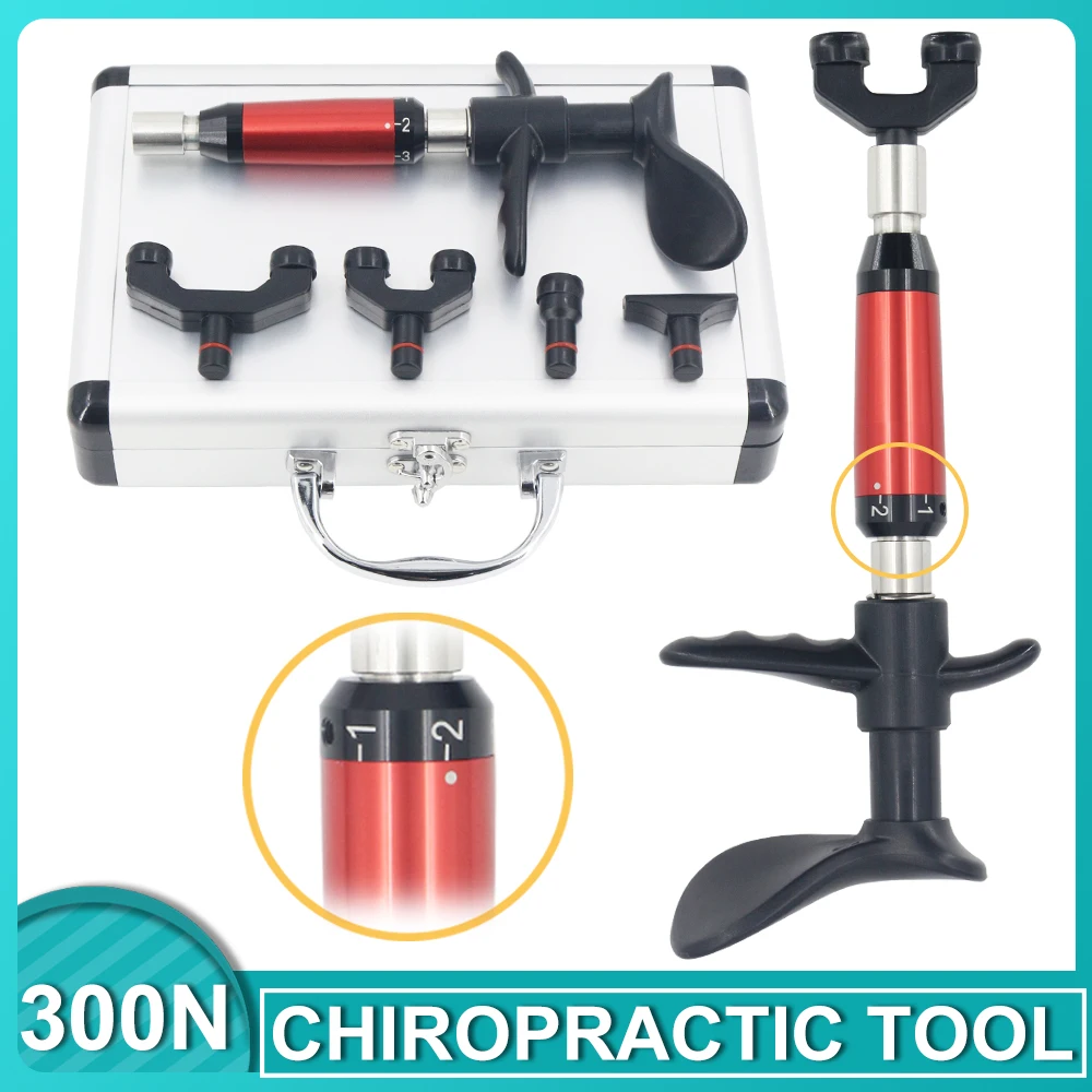 300N Manual Chiropractic Massage Adjusting Therapy Spine Correction Tools Pain Relief Neck Back Leg Relaxation Portable
300N Manual Chiropractic Massage Adjusting Therapy Spine Correction Tools Pain Relief Neck Back Leg Relaxation Portable