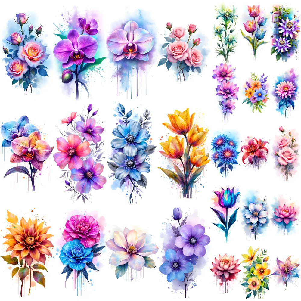 9pcs Temporary Tattoo Waterproof Long-lasting Body Stickers Colorful Tattoo Artistic Design Floral Tattoo For Children Ladies
9pcs Temporary Tattoo Waterproof Long-lasting Body Stickers Colorful Tattoo Artistic Design Floral Tattoo For Children Ladies