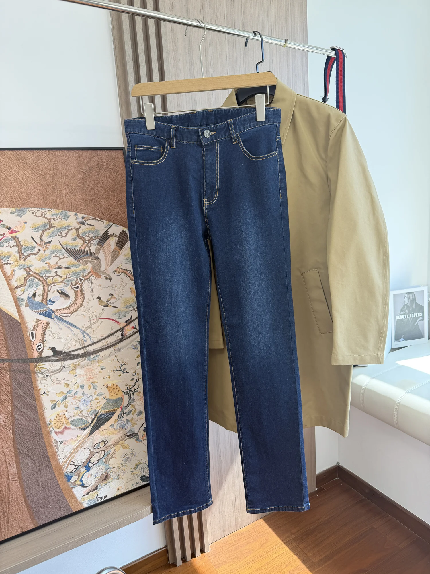 Recommended Value! Soft And Smooth Spring Summer Thin Breathable Straight Leg Washed Casual Jeans Trendy Men's Fashion
Recommended Value! Soft And Smooth Spring Summer Thin Breathable Straight Leg Washed Casual Jeans Trendy Men's Fashion