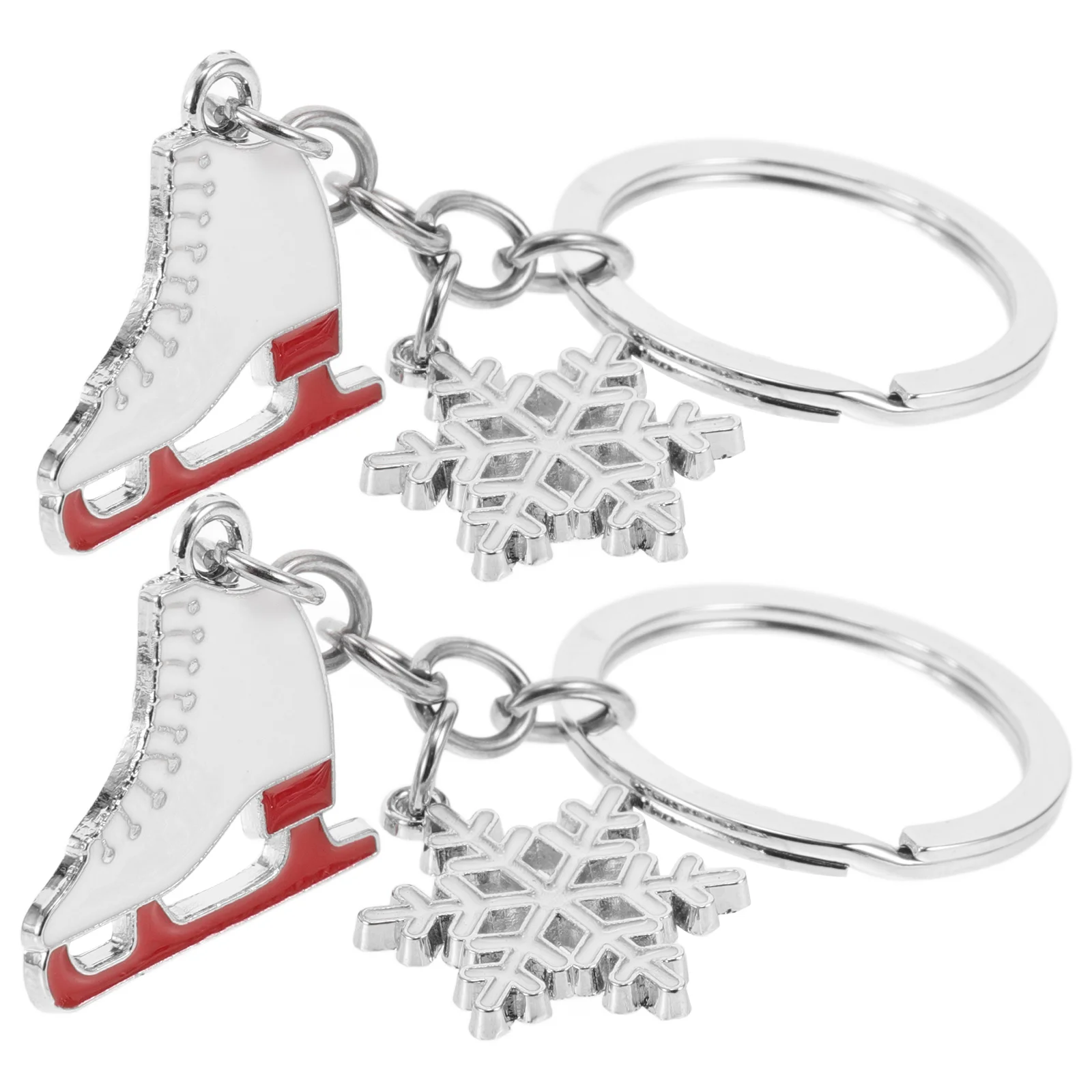2Pcs Ice Skating Keychain Cute Snowflake Gifts Girls Accessories Zinc Alloy Ring Christmas Skate Charm Roller Shoe
2Pcs Ice Skating Keychain Cute Snowflake Gifts Girls Accessories Zinc Alloy Ring Christmas Skate Charm Roller Shoe