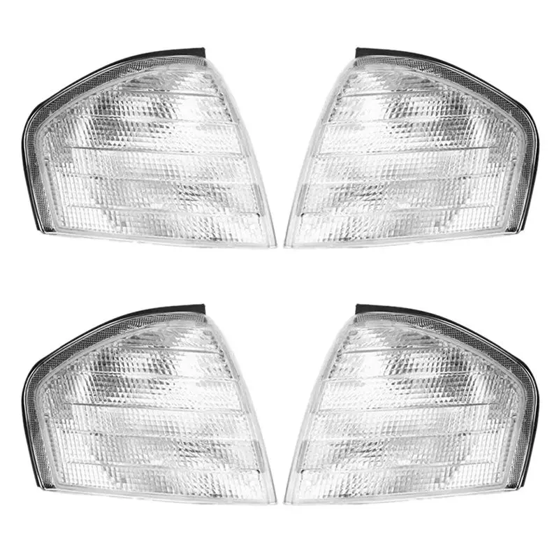Well 4X For Mercedes Benz C Class W202 1994-2000 Pair Corner Lights Turn Signal Lamps 2028261143 2028261243
Well 4X For Mercedes Benz C Class W202 1994-2000 Pair Corner Lights Turn Signal Lamps 2028261143 2028261243