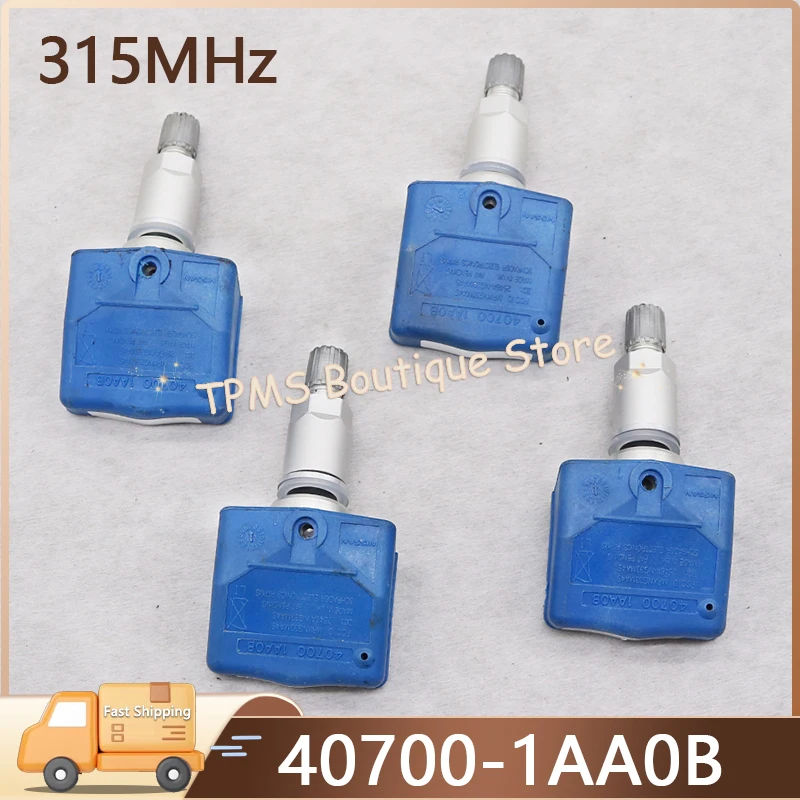 40700-1AA0B For Nissan Frontier Altima GT-R Juke Murano Pathfinder Rogue Sentra 4pcs 315MHz TPMS Tire Pressure Monitor System
40700-1AA0B For Nissan Frontier Altima GT-R Juke Murano Pathfinder Rogue Sentra 4pcs 315MHz TPMS Tire Pressure Monitor System
