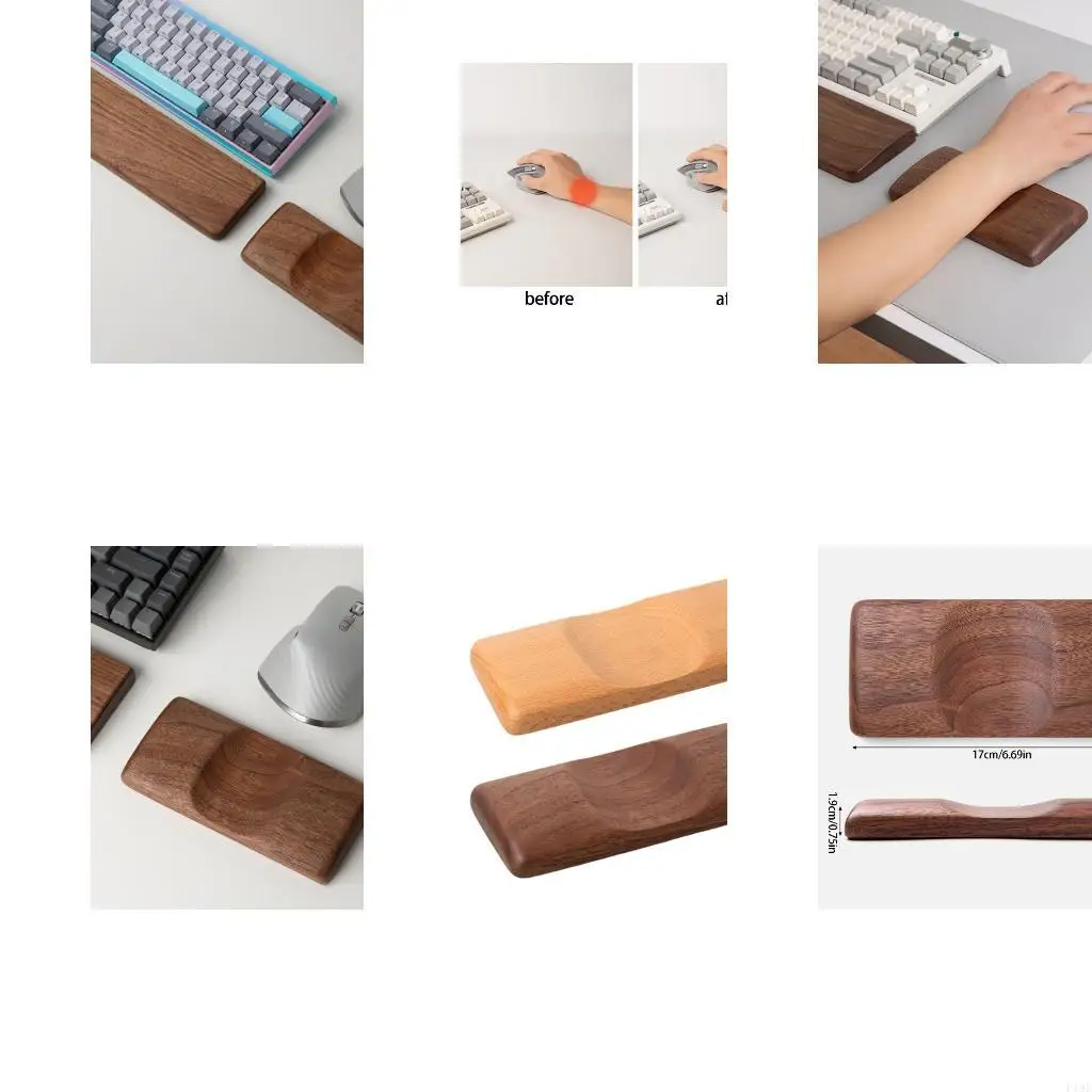 Natural Mouse Wrist Rest Cushion With AntiSlip Base For Desk Computer F19E
Natural Mouse Wrist Rest Cushion With AntiSlip Base For Desk Computer F19E
