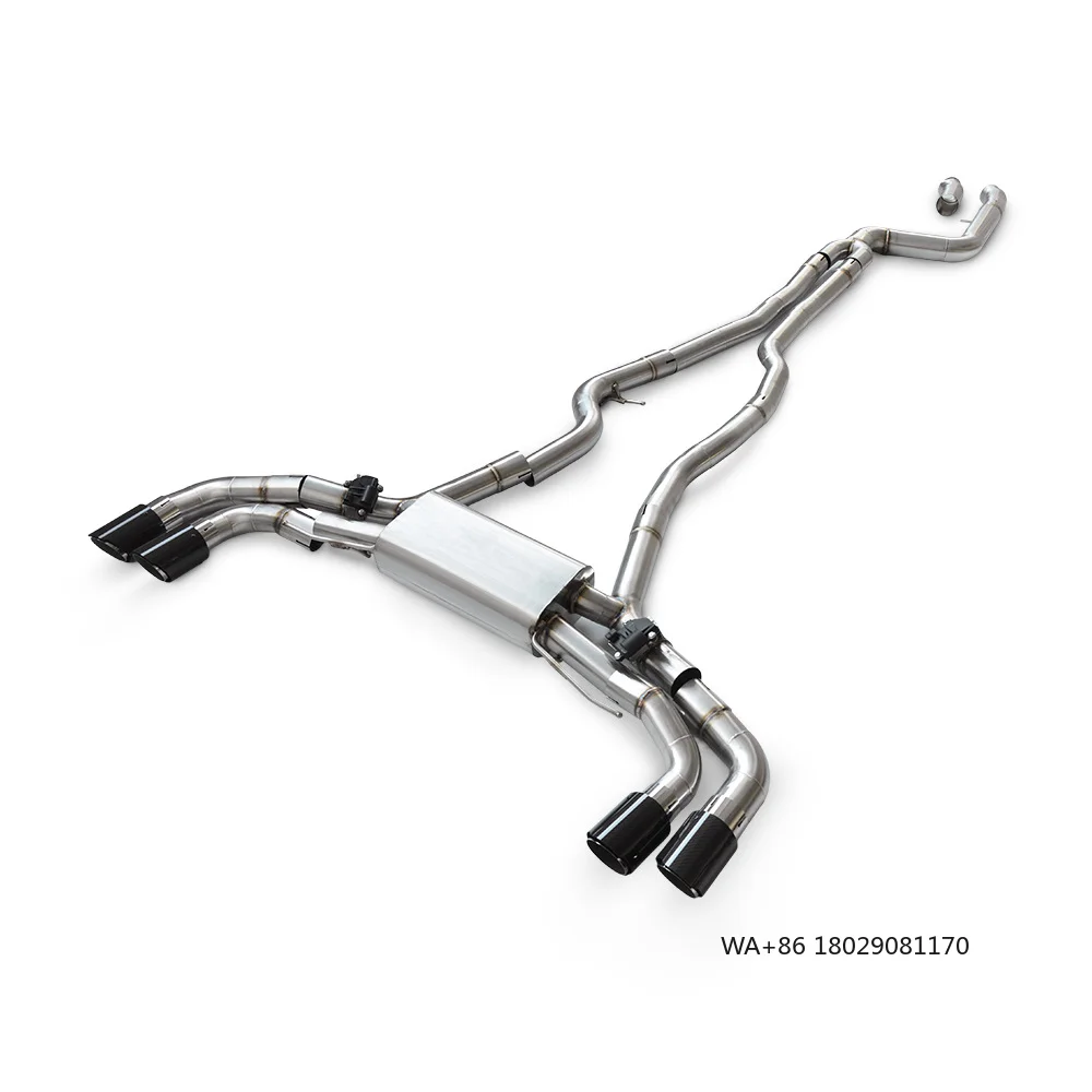 Stainless Steel Resonators Cat-Back Exhaust System Compatible with M340i/M340/M440/M440i G20 3.0T 2019-2024
Stainless Steel Resonators Cat-Back Exhaust System Compatible with M340i/M340/M440/M440i G20 3.0T 2019-2024
