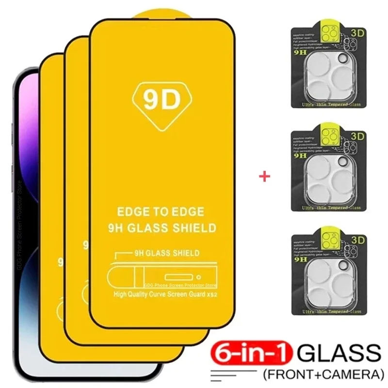 9D Tempered Glass for iPhone 14 15 Pro Max 12 Mini 14Plus Screen Protector for iPhone 13 PRO XS MAX Camera Lens Protective Glass
9D Tempered Glass for iPhone 14 15 Pro Max 12 Mini 14Plus Screen Protector for iPhone 13 PRO XS MAX Camera Lens Protective Glass