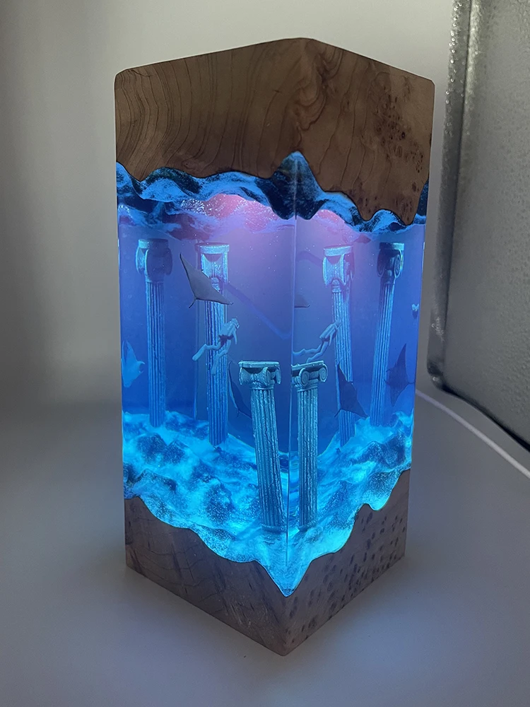 Undersea Ruins Resin Light Creative Art Beautiful Night Light Craft Ocean Landscape Decoration USB Atmosphere Table Lamp
Undersea Ruins Resin Light Creative Art Beautiful Night Light Craft Ocean Landscape Decoration USB Atmosphere Table Lamp