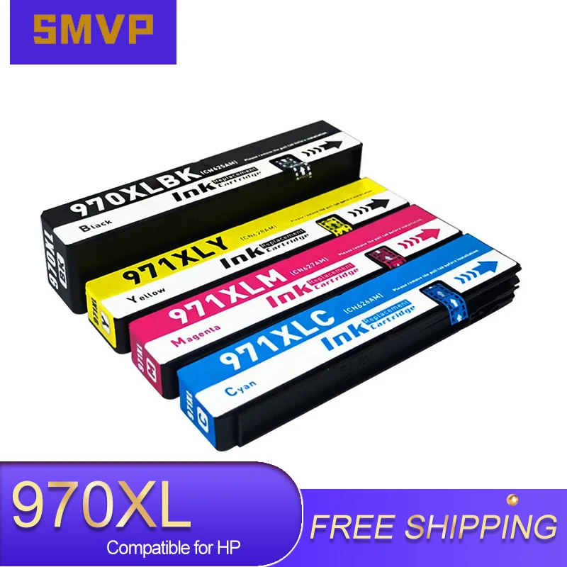 Compatible 971 970XL Premium Color Compatible Inkjet Ink Cartridge For HP970 HP Officejet Pro X451dn X451dw Printer
Compatible 971 970XL Premium Color Compatible Inkjet Ink Cartridge For HP970 HP Officejet Pro X451dn X451dw Printer