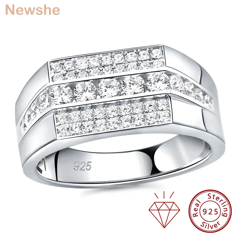 Мужское обручальное кольцо Newshe из муассанита, серебро 925 пробы, с бриллиантами паве, круглое, вечное, для помолвки
Мужское обручальное кольцо Newshe из муассанита, серебро 925 пробы, с бриллиантами паве, круглое, вечное, для помолвки