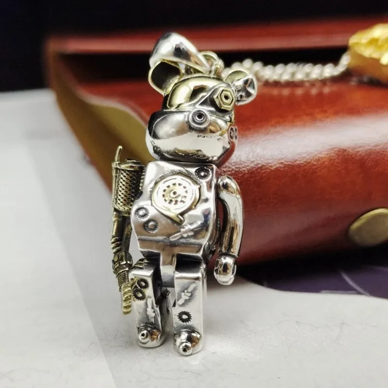 2022 Pure S925 Silver Jewelry New Geometric Zircon Cute Bear Trendy Women's Pendant Valentine's Day Gift
2022 Pure S925 Silver Jewelry New Geometric Zircon Cute Bear Trendy Women's Pendant Valentine's Day Gift