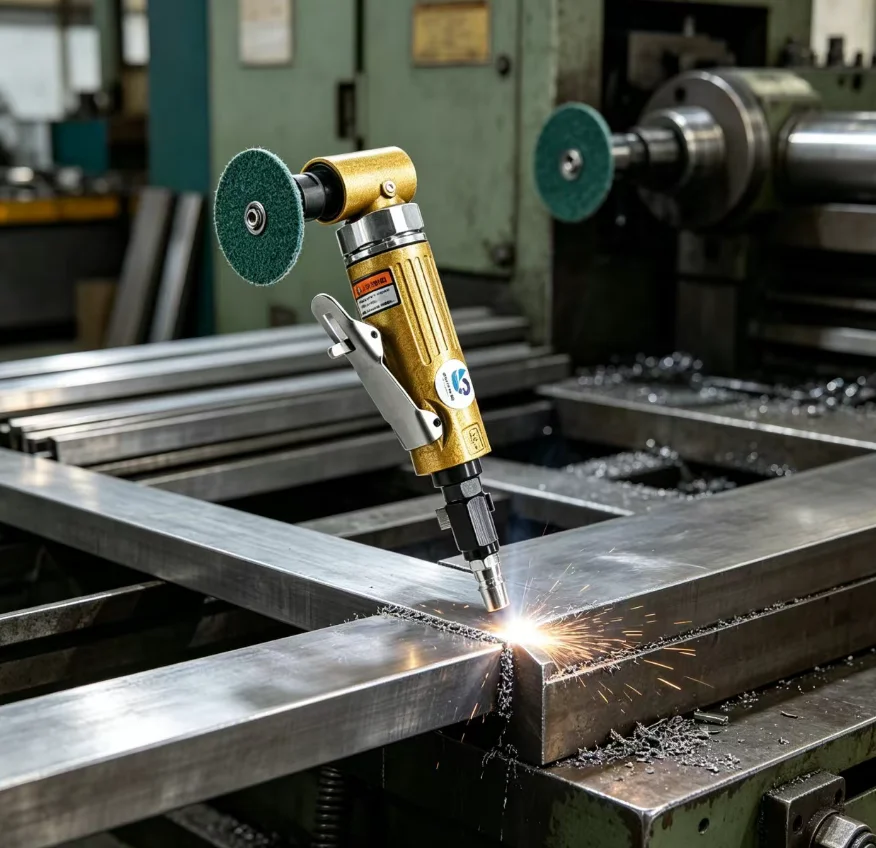 1/4'' Air Angle Die Grinder 90 Degree Pneumatic Grinding Polisher Mill Engraving Machine with 2inch Sanding Discs 25000RPM
1/4'' Air Angle Die Grinder 90 Degree Pneumatic Grinding Polisher Mill Engraving Machine with 2inch Sanding Discs 25000RPM