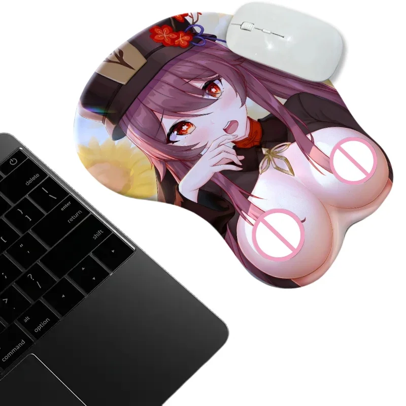 Blister Packed Chest Mouse Pad Anime Desk Mat Hutao Genshin Impact Gamer Special Wristband with 3d Nipples
Blister Packed Chest Mouse Pad Anime Desk Mat Hutao Genshin Impact Gamer Special Wristband with 3d Nipples