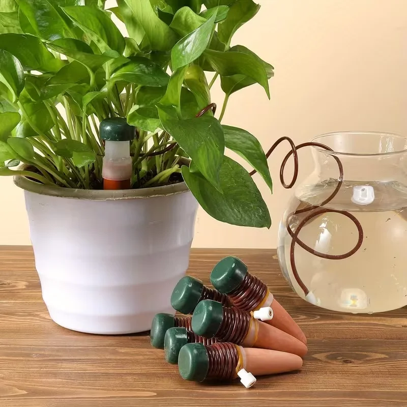 6pcs Automatic Indoor Plant Watering System Balcony Irrigation Self-Watering Planters for Potted Plants Water-Storing Plant Care
6pcs Automatic Indoor Plant Watering System Balcony Irrigation Self-Watering Planters for Potted Plants Water-Storing Plant Care