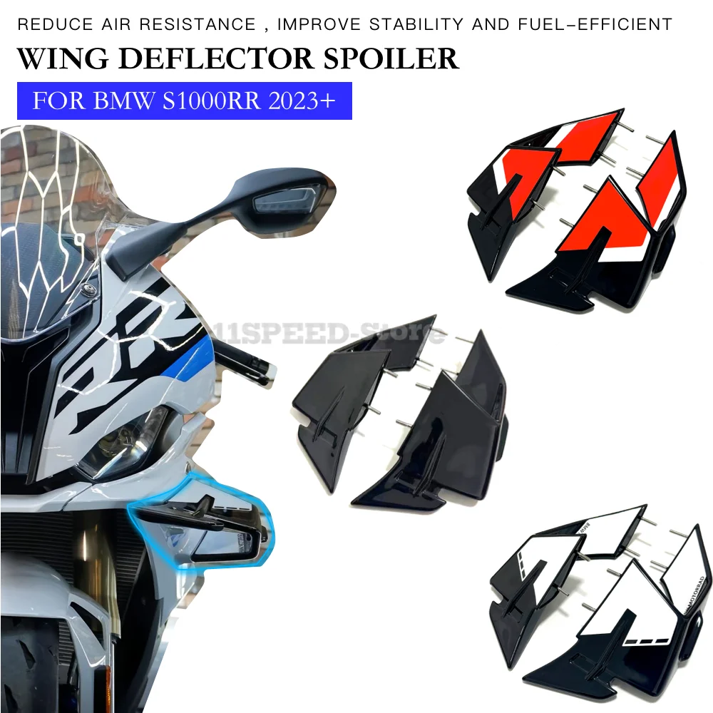 Popular modifications Fairing Side Wingletkit for BMW S1000RR M1000RR 2023 2024 Wing Deflector Spoiler Motorcycle accessories
Popular modifications Fairing Side Wingletkit for BMW S1000RR M1000RR 2023 2024 Wing Deflector Spoiler Motorcycle accessories