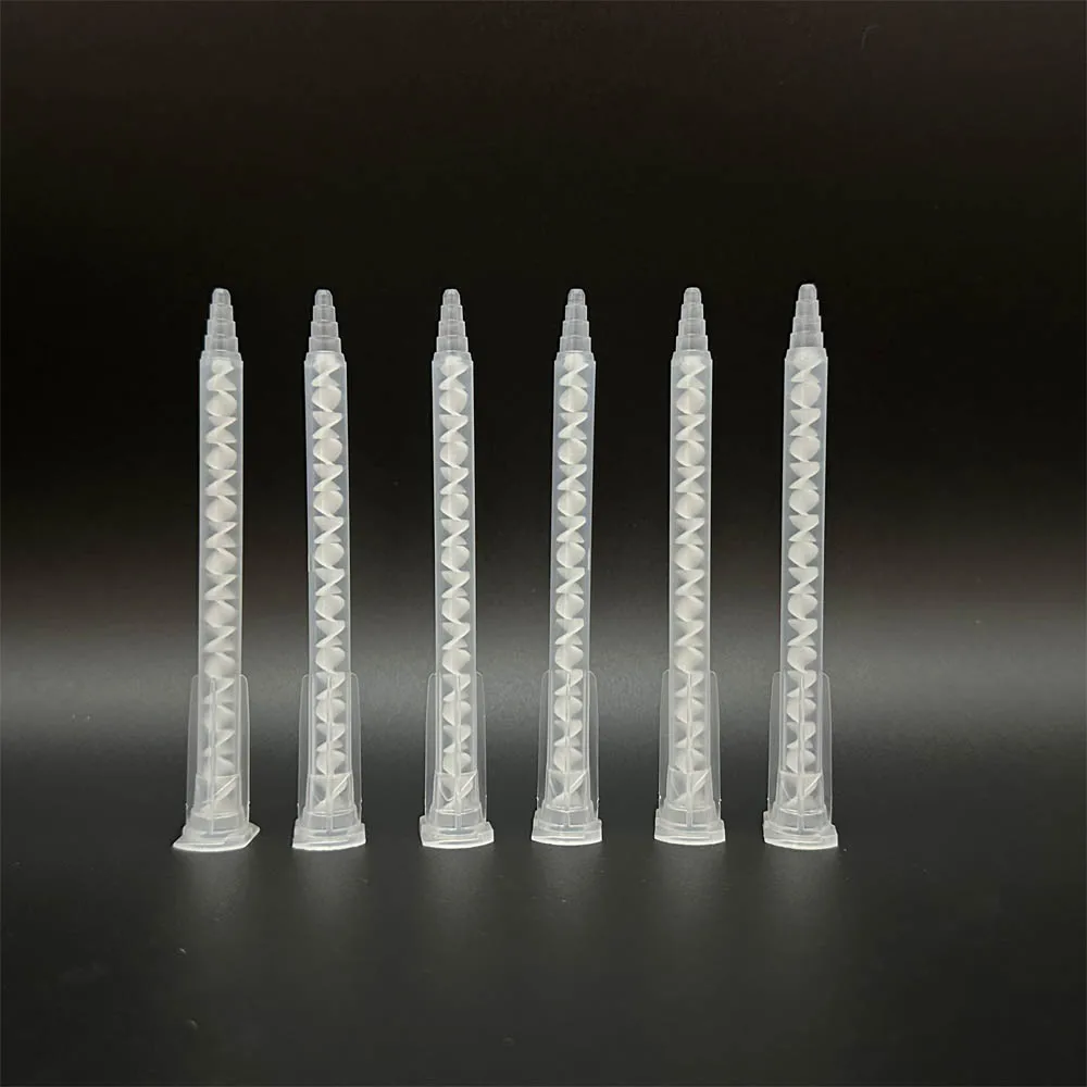 103mm Static Mixer Nozzle 1:1 Ratio Epoxy Mixing Tube for 50ml AB Glue Cartridge Leakproof Precision Tip 50pcs/100pcs
103mm Static Mixer Nozzle 1:1 Ratio Epoxy Mixing Tube for 50ml AB Glue Cartridge Leakproof Precision Tip 50pcs/100pcs