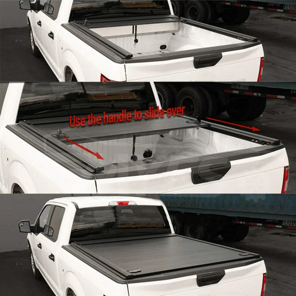 Factory Hot Selling Waterproof 4x4 Accessories Instock Retractable Standard Size Truck Bed Cover Roller Lid for Hilux Revo Vigo
Factory Hot Selling Waterproof 4x4 Accessories Instock Retractable Standard Size Truck Bed Cover Roller Lid for Hilux Revo Vigo
