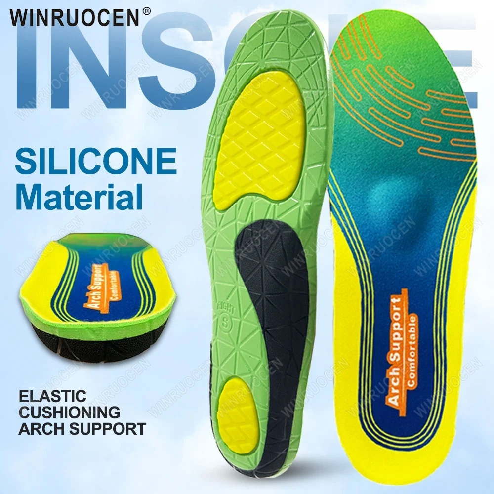 Orthopedic Sport Plantar Fasciitis Insole Unisex Sneaker FlatFeet High Arch Support Orthotic Insoles Shock-absorbing Insert Sole 
Orthopedic Sport Plantar Fasciitis Insole Unisex Sneaker FlatFeet High Arch Support Orthotic Insoles Shock-absorbing Insert Sole