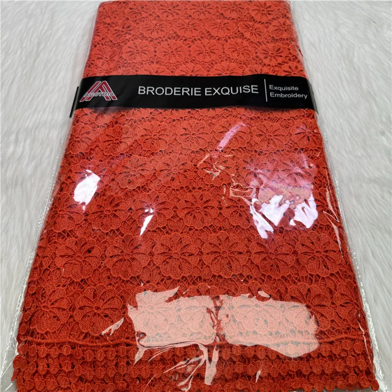 5 Yard Pure Color soft water soluble French Guipure Lace African Tulle Cord Net Embroidered Fabric For Wedding Party 27L5011401
5 Yard Pure Color soft water soluble French Guipure Lace African Tulle Cord Net Embroidered Fabric For Wedding Party 27L5011401