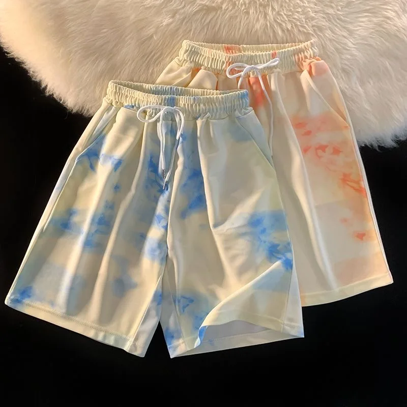 Male Tie Dye Trendy Ins Chic Shorts Men BF Sport Y2K High Street Daily Cozy Shorts Boy Cityboy Breathable Handsome Streetwear
Male Tie Dye Trendy Ins Chic Shorts Men BF Sport Y2K High Street Daily Cozy Shorts Boy Cityboy Breathable Handsome Streetwear