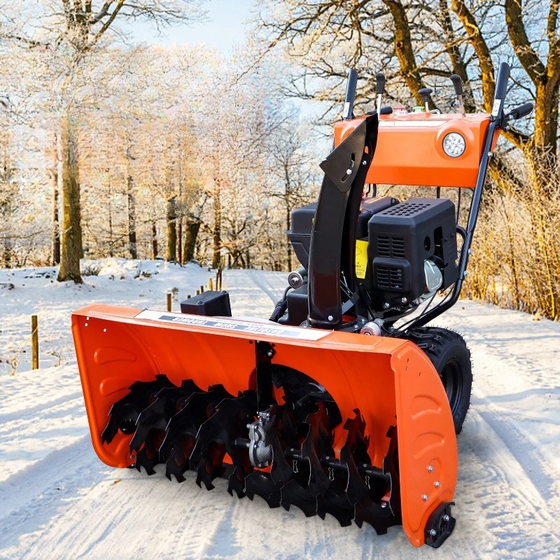 Небольшой снегоочиститель, снегоочиститель с ручным нажимным колесом, бытовая многофункциональная машина для удаления и метания дорожного снега.
Небольшой снегоочиститель, снегоочиститель с ручным нажимным колесом, бытовая многофункциональная машина для удаления и метания дорожного снега.