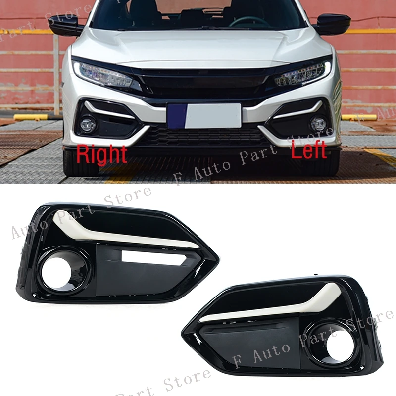 For Honda Civic Hatchback 2020-2021 Car Front Bumper Fog Light Lamp Frame Cover Foglight Foglamp Trim Lid Bezel
For Honda Civic Hatchback 2020-2021 Car Front Bumper Fog Light Lamp Frame Cover Foglight Foglamp Trim Lid Bezel