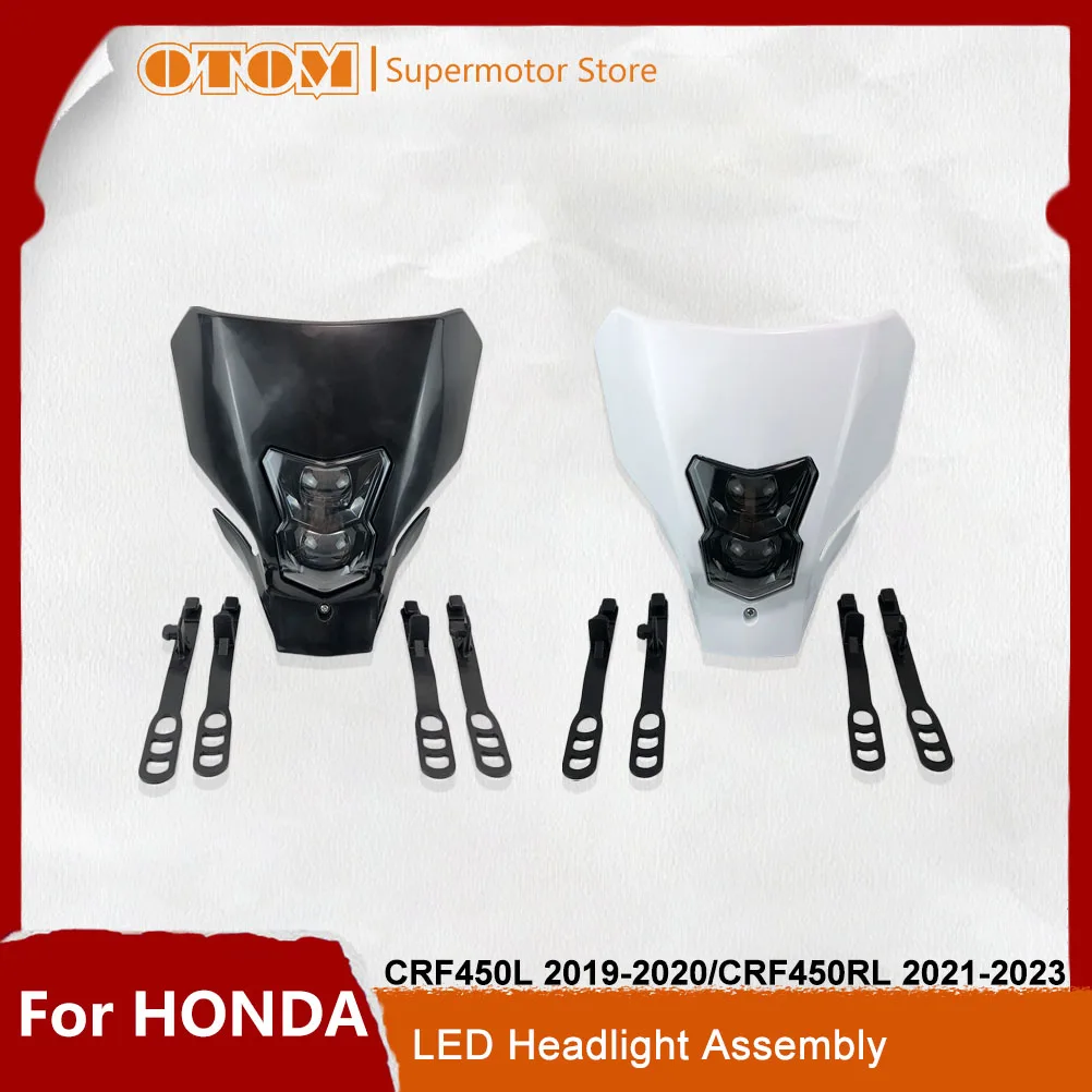 Motorcycle Accessories LED Headlight Assembly Headlamp Head Light CRF450L 2019-2020 CRF450RL 2021-2023 Off-road Pit Dirt Bikes
Motorcycle Accessories LED Headlight Assembly Headlamp Head Light CRF450L 2019-2020 CRF450RL 2021-2023 Off-road Pit Dirt Bikes