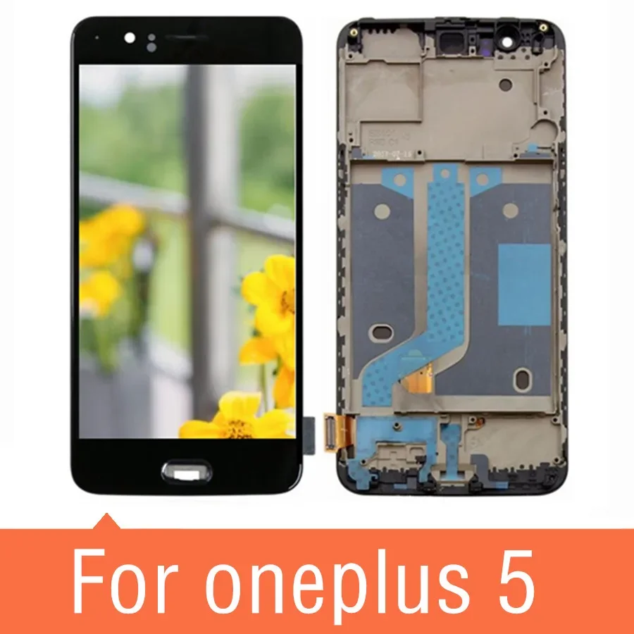 TFT LCD For Oneplus5 A5000 LCD Display Touch Screen With Frame Digitizer Assembly Replacement FOR OnePlus 5 1+5 LCD
TFT LCD For Oneplus5 A5000 LCD Display Touch Screen With Frame Digitizer Assembly Replacement FOR OnePlus 5 1+5 LCD