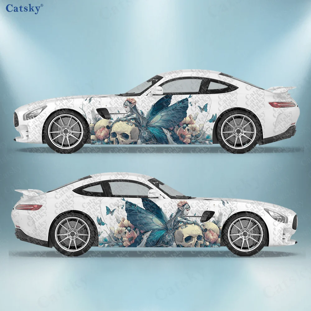 2 шт. наклеек на боковые части автомобиля с изображением бабочки-феи и черепа, самоклеящиеся, из ПВХ, водонепроницаемые и устойчивые к царапинам, аксессуар для автомобиля, подарок
2 шт. наклеек на боковые части автомобиля с изображением бабочки-феи и черепа, самоклеящиеся, из ПВХ, водонепроницаемые и устойчивые к царапинам, аксессуар для автомобиля, подарок