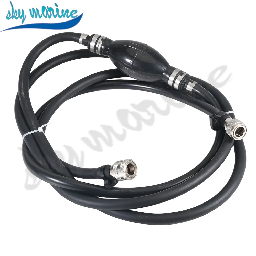3B7-70200-3 3B7-70200-4 3B7702003 Fuel Hose Assy with Primer Bulb For Tohatsu Nissan Outboard M NS MD 5 - 90HP 7.93FT
3B7-70200-3 3B7-70200-4 3B7702003 Fuel Hose Assy with Primer Bulb For Tohatsu Nissan Outboard M NS MD 5 - 90HP 7.93FT