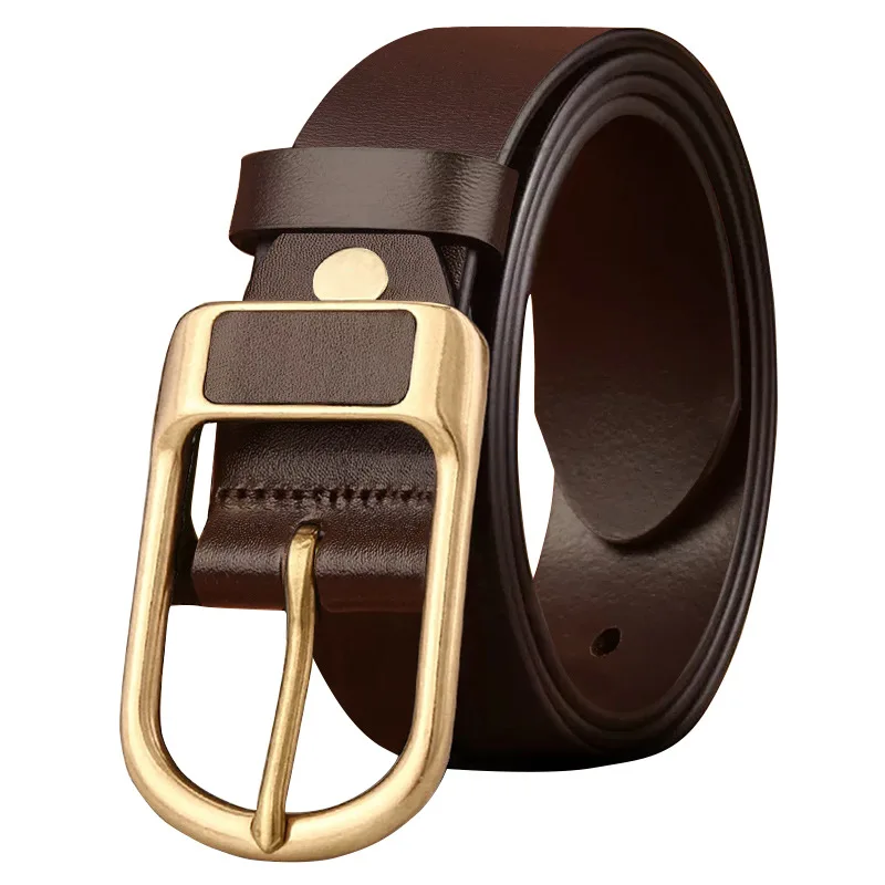3.8cm Men's Retro Genuine Leather Belt Pin Buckle Jeans Belt Business Casual Luxury Brand Vintage Strap Waistband Black Coffee
3.8cm Men's Retro Genuine Leather Belt Pin Buckle Jeans Belt Business Casual Luxury Brand Vintage Strap Waistband Black Coffee