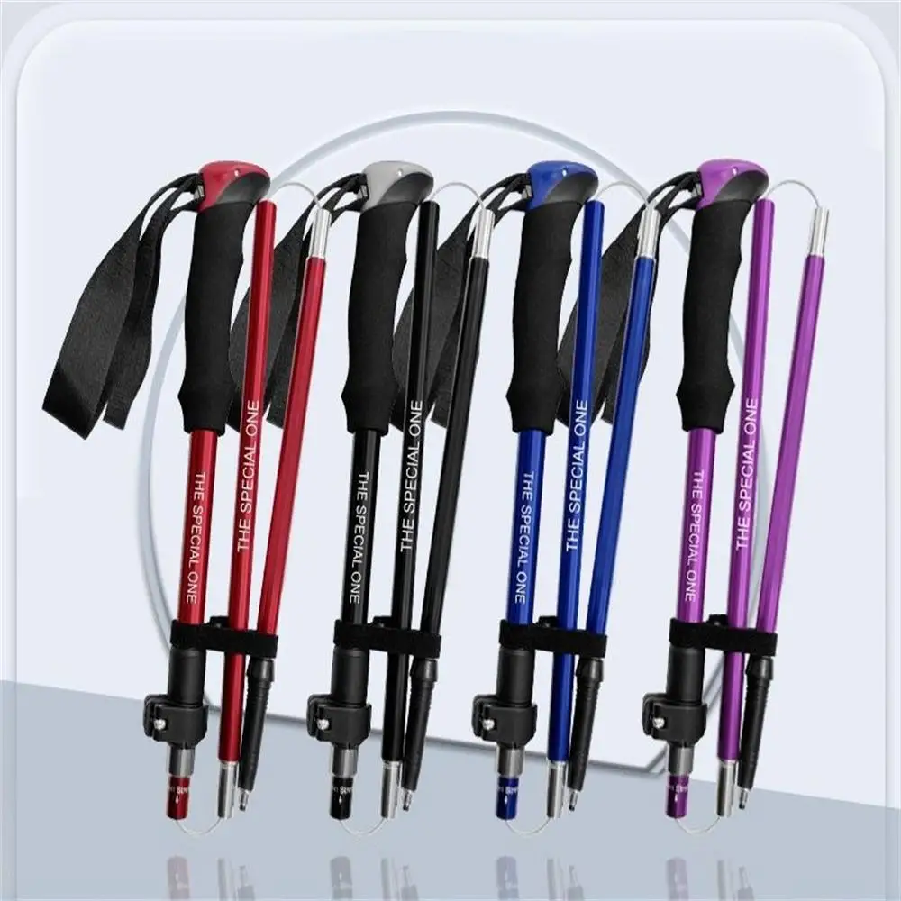 5 Section Outdoor Fold Trekking Pole Camping Portable Walking Hiking Stick for Nordic Elderly Telescopic Easy Put Into Bag 1 PCS
5 Section Outdoor Fold Trekking Pole Camping Portable Walking Hiking Stick for Nordic Elderly Telescopic Easy Put Into Bag 1 PCS