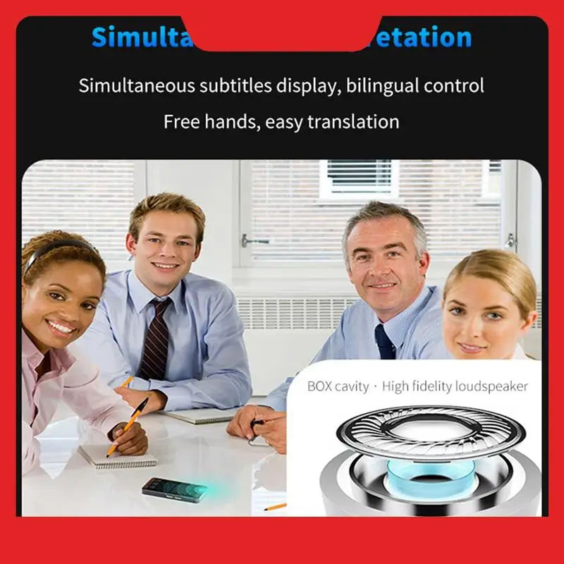Portable Translation Machine S80 Pro Chatgpt Real-Time Languages Translate Smart Voice Photo Text Recording Translator
Portable Translation Machine S80 Pro Chatgpt Real-Time Languages Translate Smart Voice Photo Text Recording Translator
