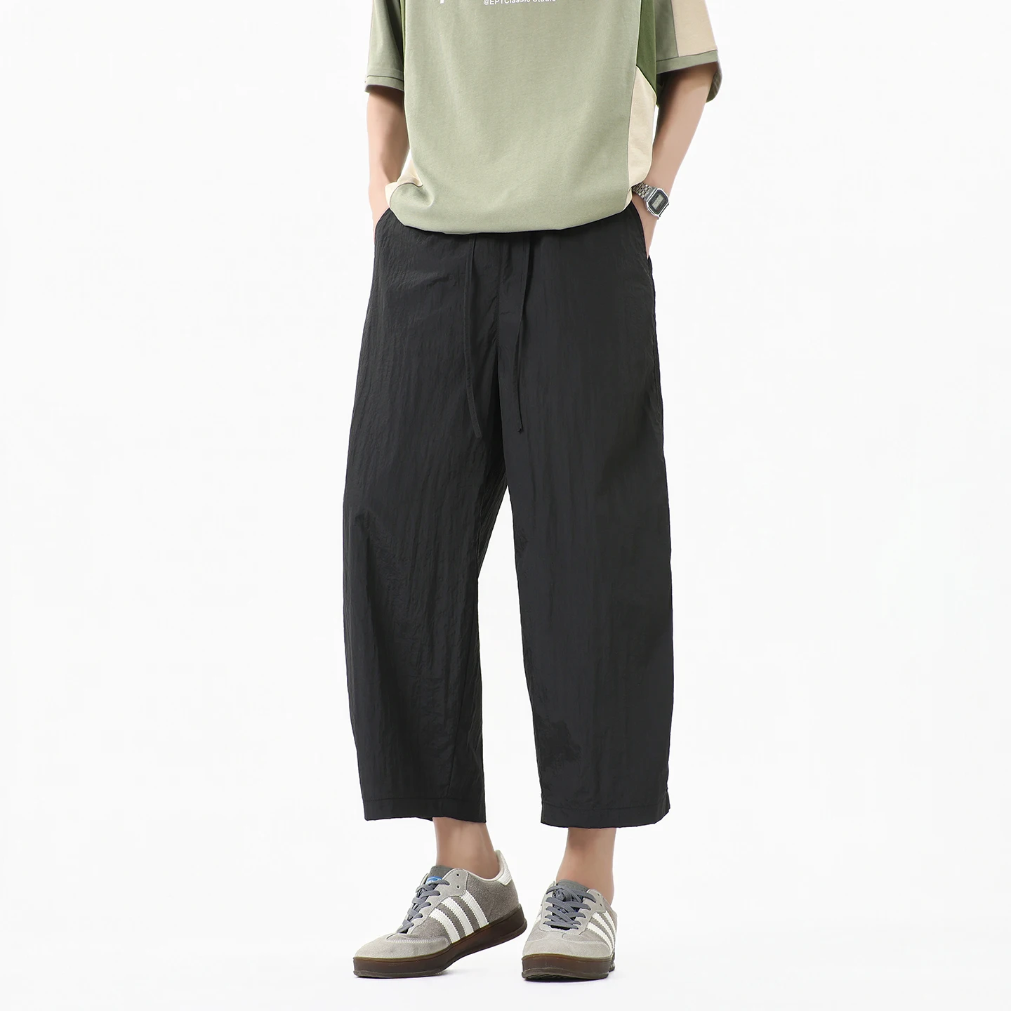 Men's Casual Pants Elastic Waist Loose Straight Relaxed Fit Quick Dry Wide Leg Summer Lightweight
Men's Casual Pants Elastic Waist Loose Straight Relaxed Fit Quick Dry Wide Leg Summer Lightweight