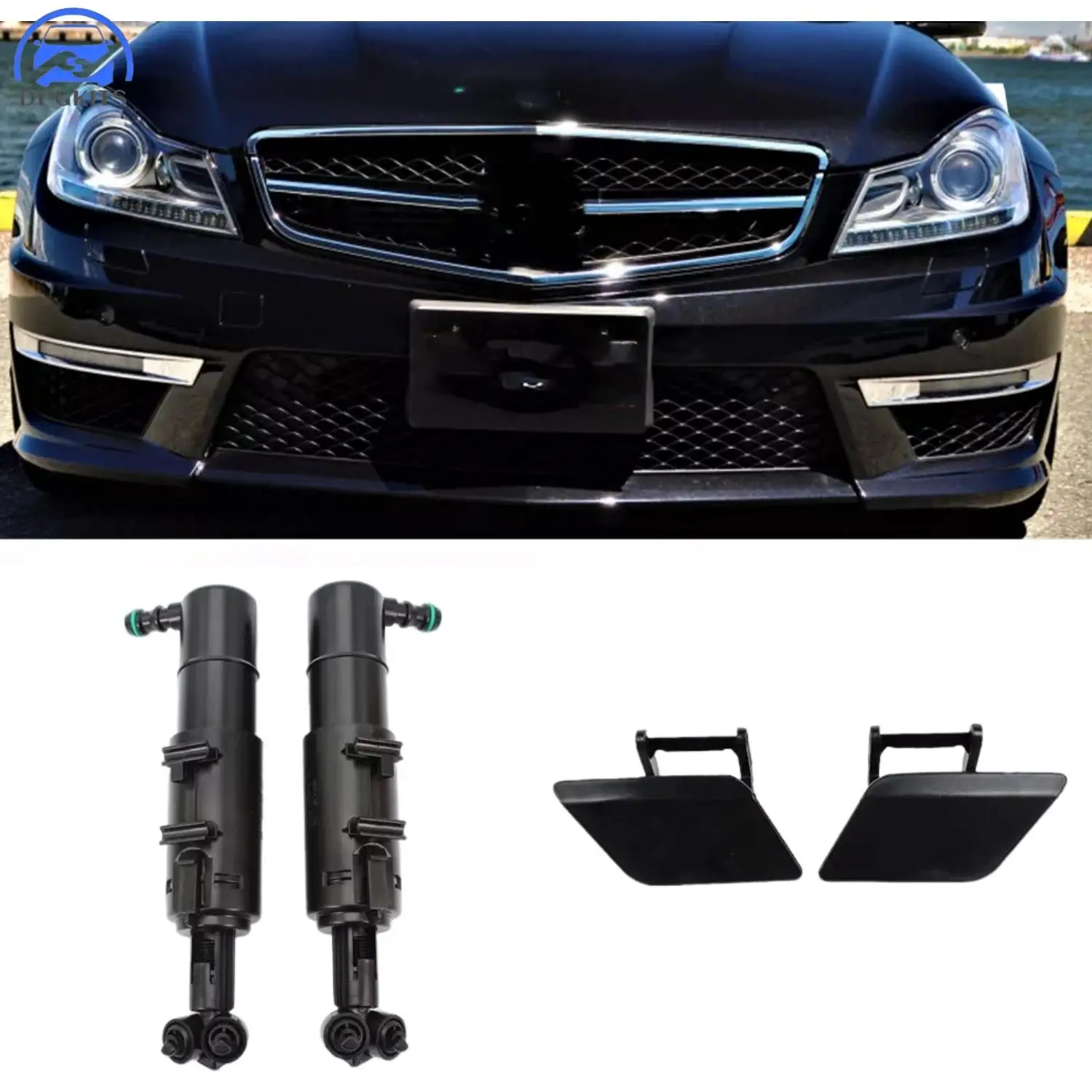 DPGKITS 4 шт., форсунка омывателя фар, подъем цилиндра + крышка для Mercedes Benz C-Class W204 C250 C300 C350 C63AMG A2048602747
DPGKITS 4 шт., форсунка омывателя фар, подъем цилиндра + крышка для Mercedes Benz C-Class W204 C250 C300 C350 C63AMG A2048602747