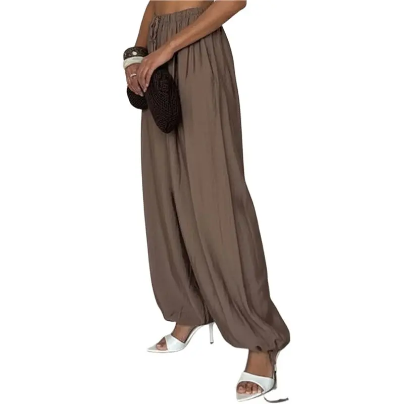 CYL-Women's Summer Palazzo Pants Flowy Wide Leg Beach Trousers With Pockets
CYL-Women's Summer Palazzo Pants Flowy Wide Leg Beach Trousers With Pockets
