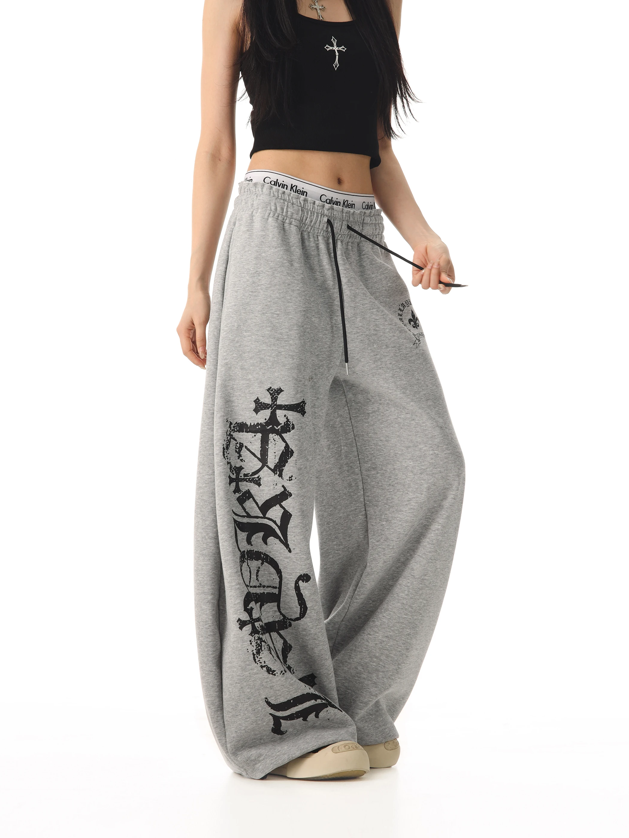 High Waist Wide Leg Pants Women's Hip Hop Jazz Dancing Pants Dstring Print Casual Trousers Comfortable Breathable Cotton
High Waist Wide Leg Pants Women's Hip Hop Jazz Dancing Pants Dstring Print Casual Trousers Comfortable Breathable Cotton