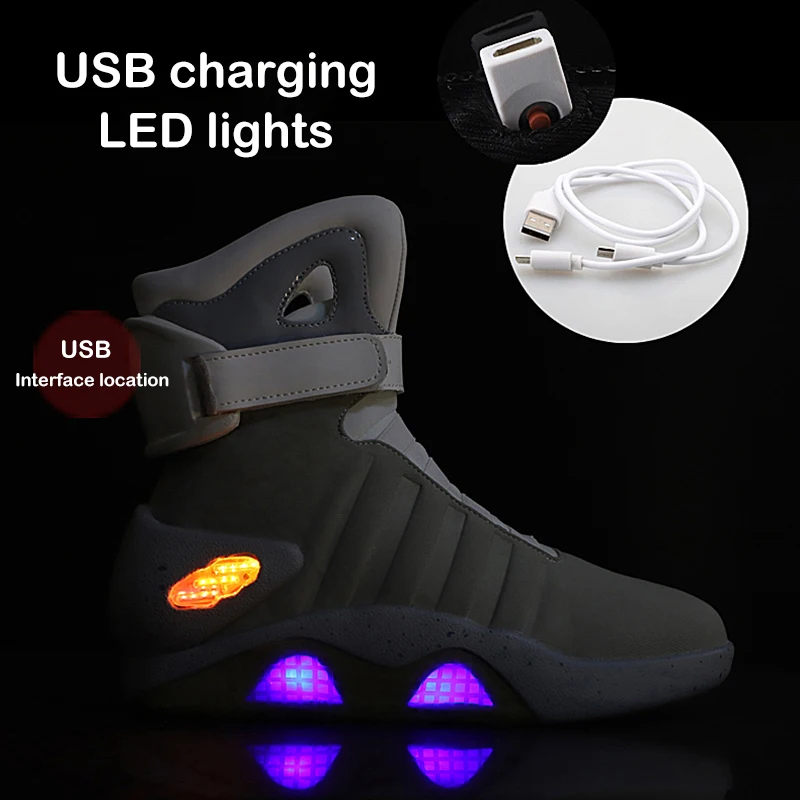 2026 New Future Trend Fashion Style Boots Adult USB Rechargeable LED Light Shoes for Both Men and Women
2026 New Future Trend Fashion Style Boots Adult USB Rechargeable LED Light Shoes for Both Men and Women