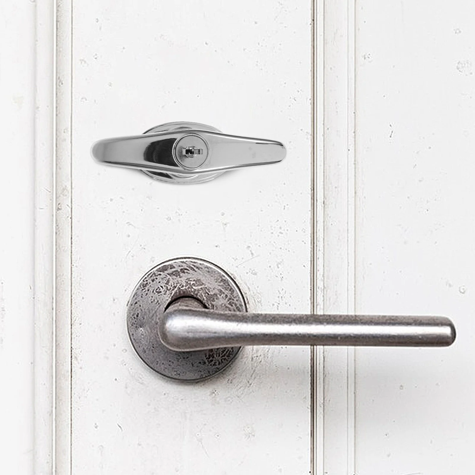 Heavy Duty T Shaped Handle Lock with Key for Sliding Barn Garage Doors Secure Lock Set Easy Installation Barn Handle Locks
Heavy Duty T Shaped Handle Lock with Key for Sliding Barn Garage Doors Secure Lock Set Easy Installation Barn Handle Locks