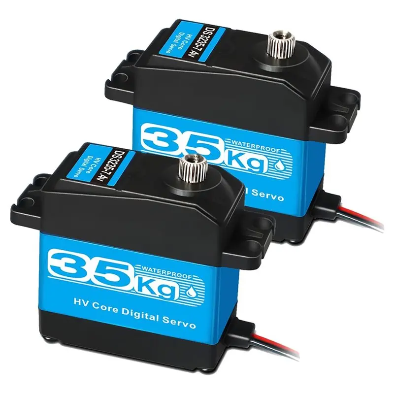 【VALENTINE's DAY】RC For DIY Robotic Car Steering Servo 35KG 7.4V Digital Motor Gear High Torque Waterproof 2 Pack For RC Servo
【VALENTINE's DAY】RC For DIY Robotic Car Steering Servo 35KG 7.4V Digital Motor Gear High Torque Waterproof 2 Pack For RC Servo