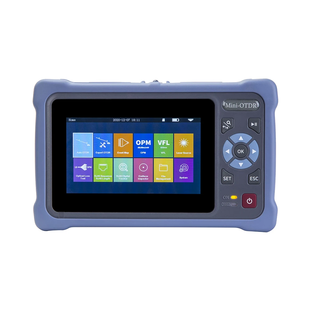 FC4000 Cheap Price mini otdr 1310nm and 1550nm 4.3 inches touch screen 24/26dB OTDR
FC4000 Cheap Price mini otdr 1310nm and 1550nm 4.3 inches touch screen 24/26dB OTDR