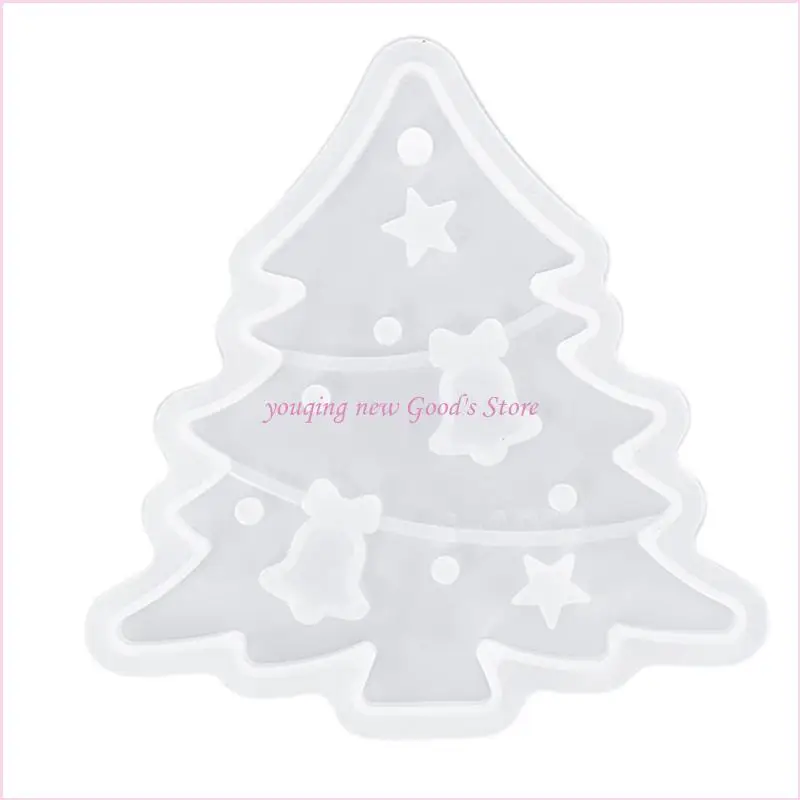 57QA Silicone Mold for Crafting Hanging Ornaments Christmas Tree Pendant Mould Stylish Holiday Embellishments Molding Tool
57QA Silicone Mold for Crafting Hanging Ornaments Christmas Tree Pendant Mould Stylish Holiday Embellishments Molding Tool