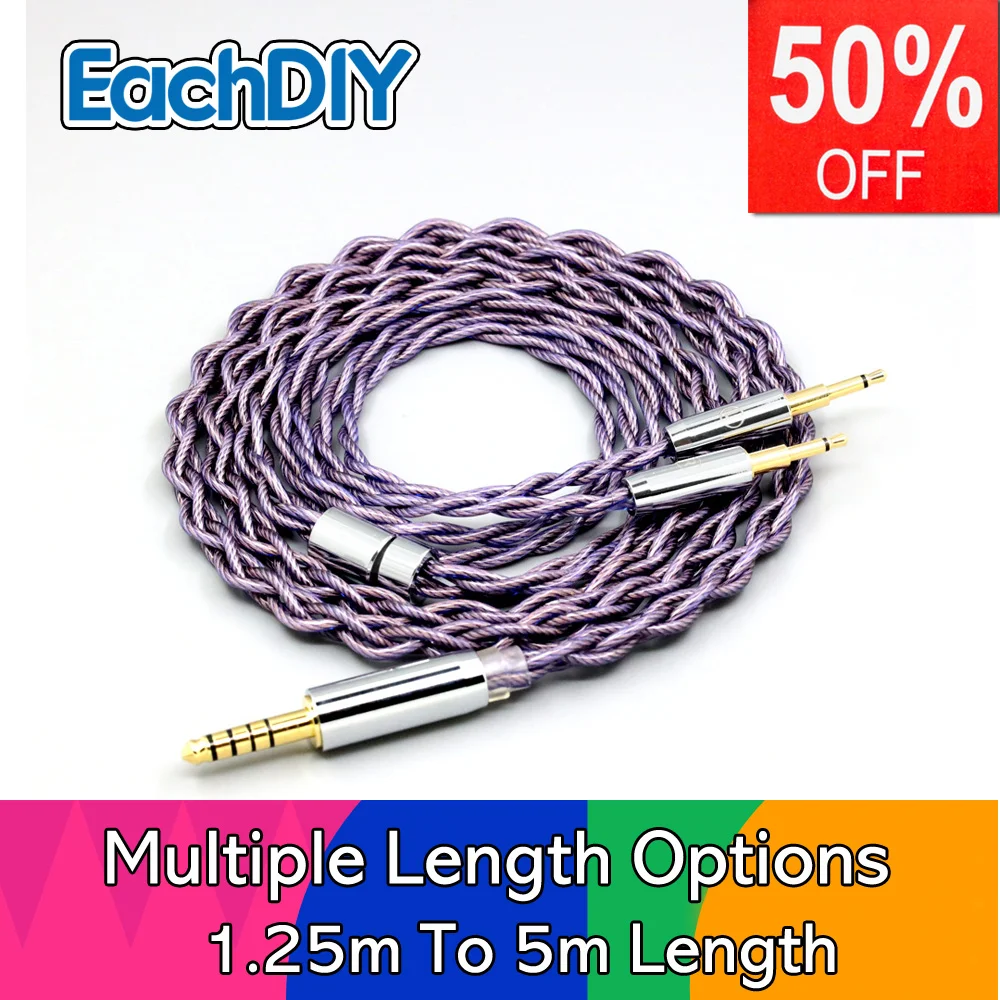 Type2 1.8mm 140 cores litz 7N OCC Headphone Earphone Cable For Sennheiser HD477 HD497 HD212 PRO EH250 EH350 LN007859
Type2 1.8mm 140 cores litz 7N OCC Headphone Earphone Cable For Sennheiser HD477 HD497 HD212 PRO EH250 EH350 LN007859