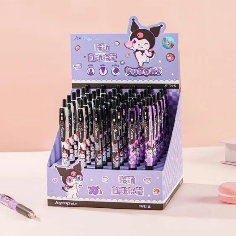 18/36 шт. Kawaii Sanrio Kuromi механический карандаш с героями мультфильмов 0,5 мм автоматическая ручка для рисования и письма школьные и офисные принадлежности
18/36 шт. Kawaii Sanrio Kuromi механический карандаш с героями мультфильмов 0,5 мм автоматическая ручка для рисования и письма школьные и офисные принадлежности