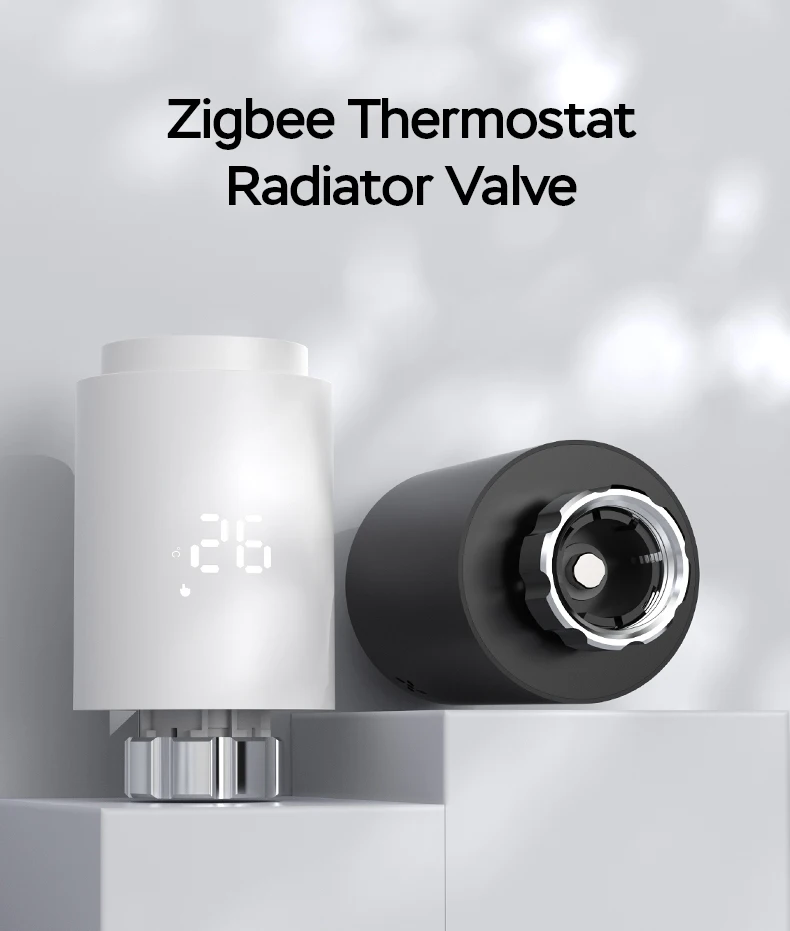 Контроллер температуры Tuya с ЖК-дисплеем, умный привод радиатора ZigBee, клапан, программируемый термостат, контроллер температуры для дома
Контроллер температуры Tuya с ЖК-дисплеем, умный привод радиатора ZigBee, клапан, программируемый термостат, контроллер температуры для дома