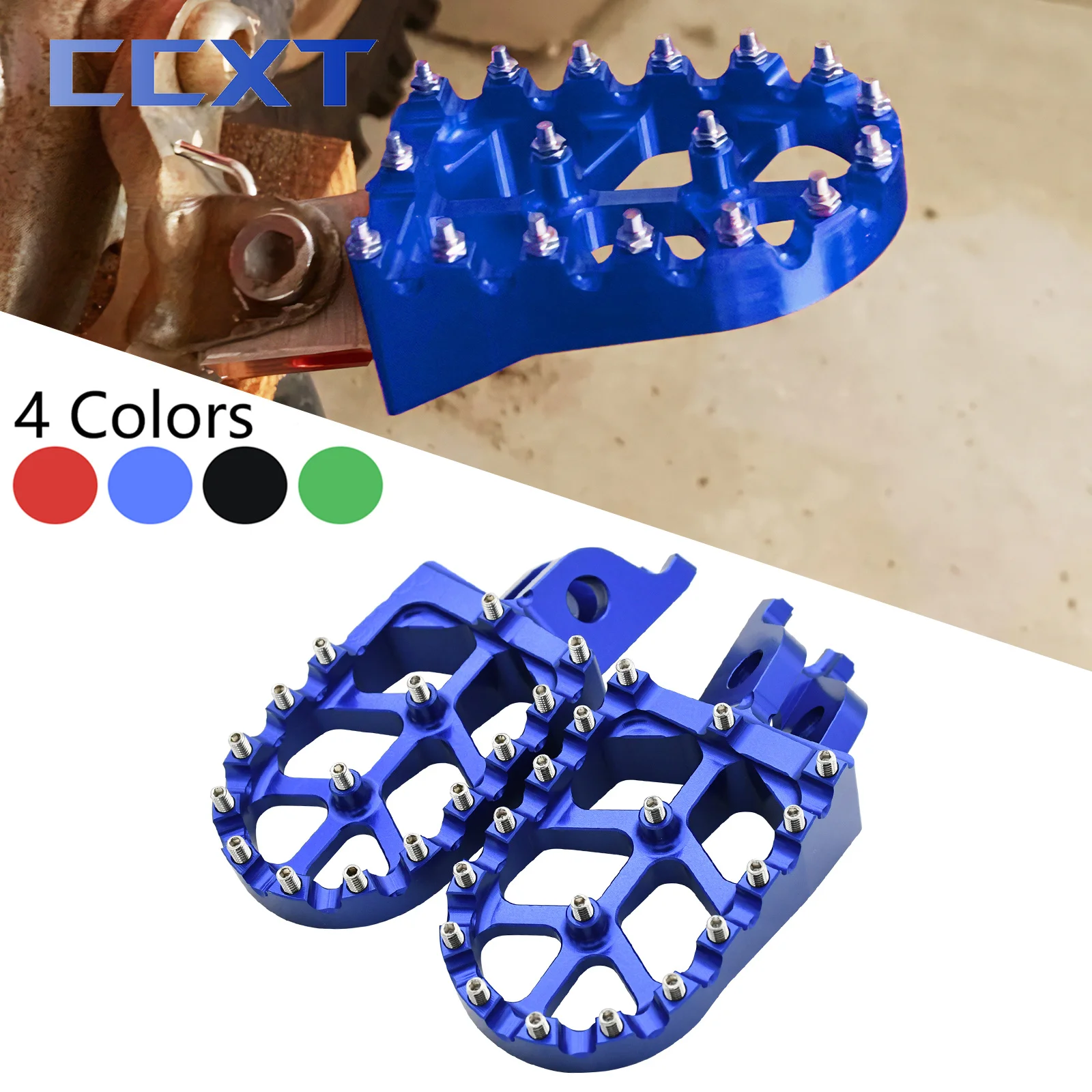 CNC Aluminum Foot Pegs Rests Pedals Footpegs For Honda CR125 CR250 CRF150R CRF250R CRF450R CRF250X CRF250L CRF450X 2002-2021
CNC Aluminum Foot Pegs Rests Pedals Footpegs For Honda CR125 CR250 CRF150R CRF250R CRF450R CRF250X CRF250L CRF450X 2002-2021