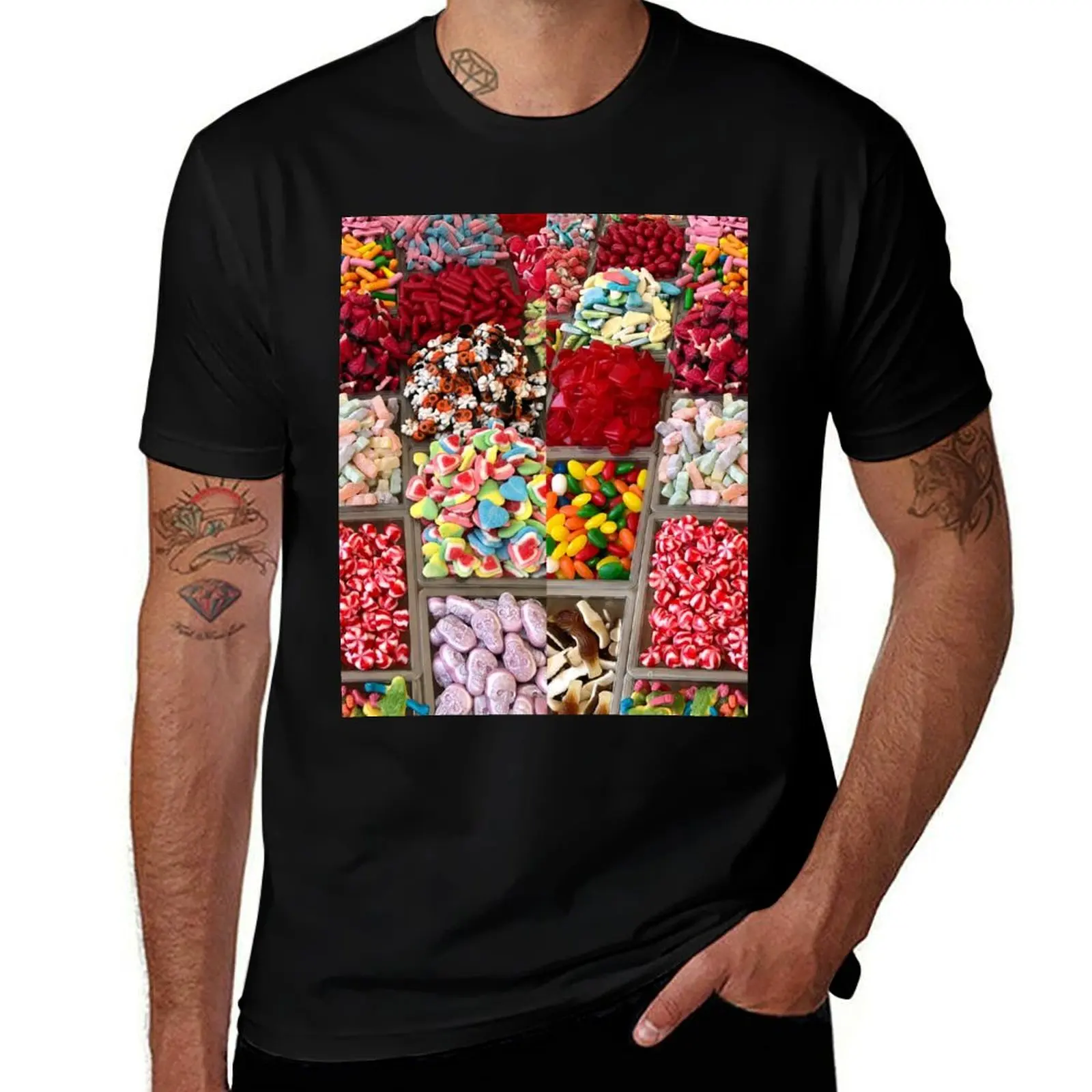 Colorful Candy Store T-Shirt anime t shirts for man t shirt custom print t shirt man luxury T-shirt
Colorful Candy Store T-Shirt anime t shirts for man t shirt custom print t shirt man luxury T-shirt
