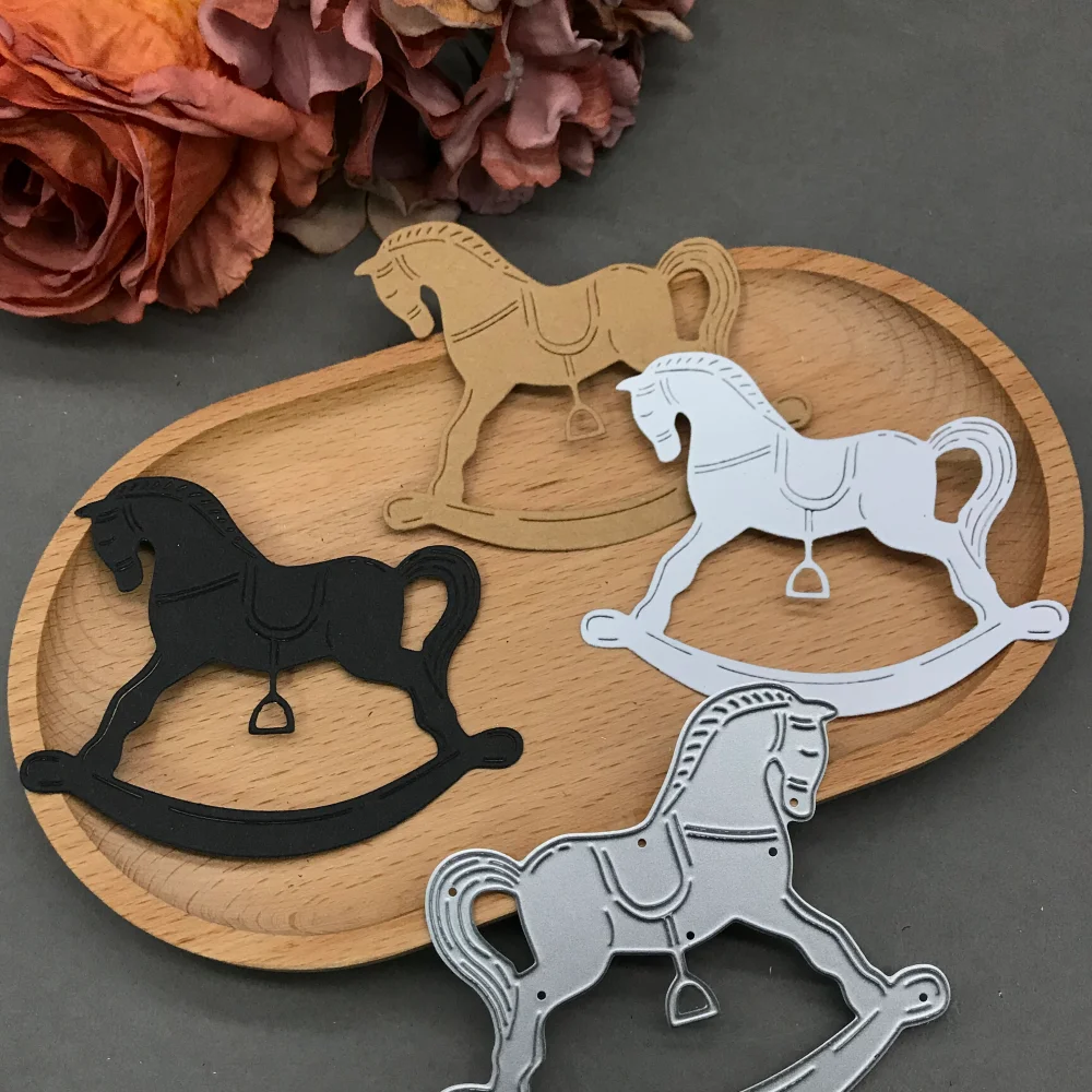 Металлические вырубные формы и трафареты в виде деревянной лошади для скрапбукинга, декоративного тиснения и рукоделия
Металлические вырубные формы и трафареты в виде деревянной лошади для скрапбукинга, декоративного тиснения и рукоделия