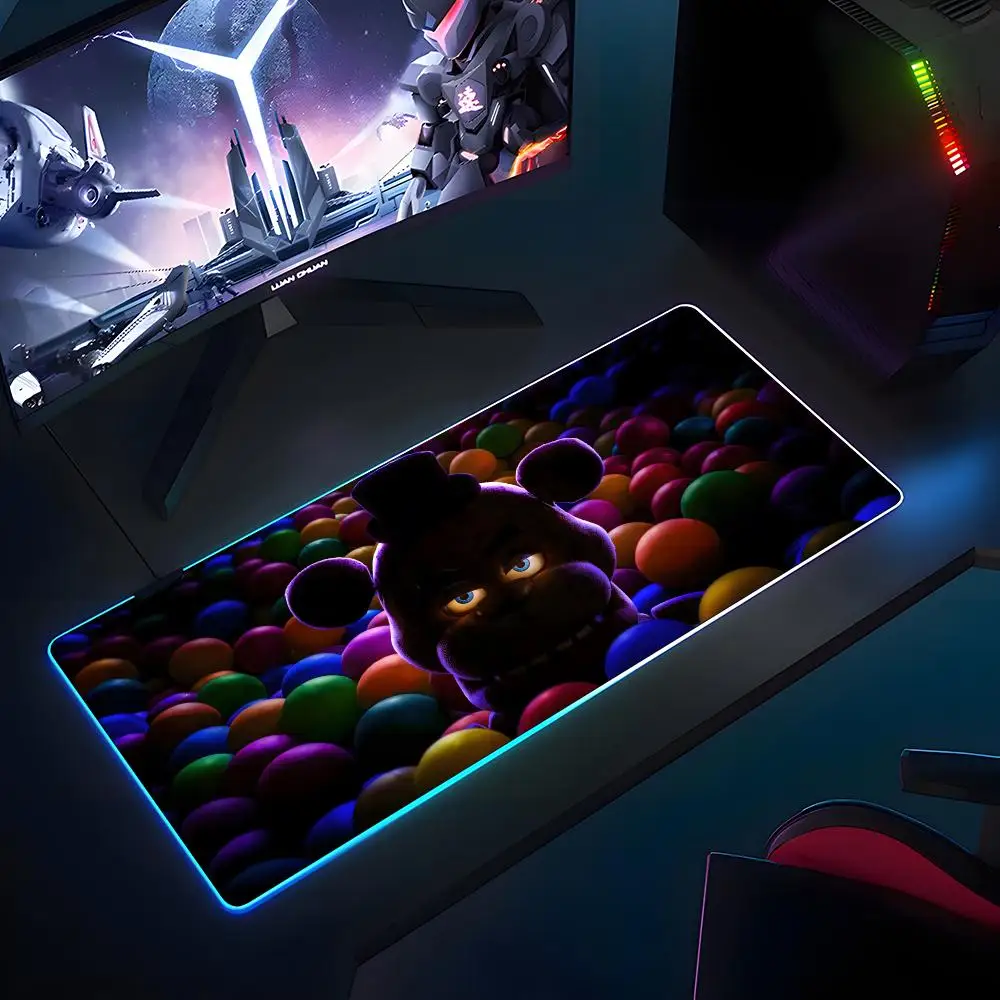 Коврик для мыши Five Nights At Freddy's Movie RGB резиновый противоскользящий коврик для клавиатуры 40x90 см коврик для мыши игровые аксессуары XXL Office Comput
Коврик для мыши Five Nights At Freddy's Movie RGB резиновый противоскользящий коврик для клавиатуры 40x90 см коврик для мыши игровые аксессуары XXL Office Comput